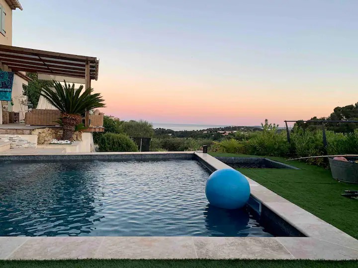 Villa avec vue mer à Cagnes-sur-Mer